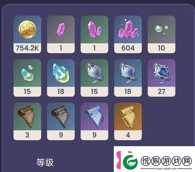 原神水仙十字之剑满级属性一览