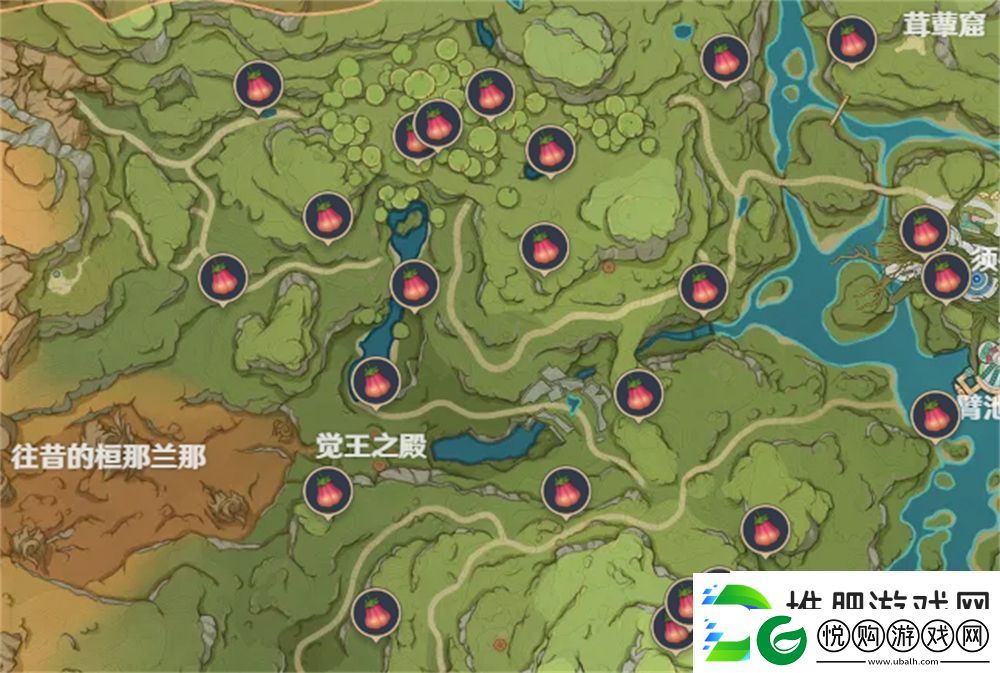 原神墩墩桃位置图文攻略