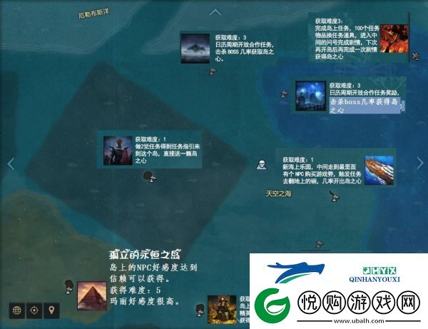失落的方舟全岛之心收集指南一览