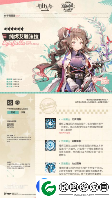 明日方舟纯烬艾雅法拉值得练吗