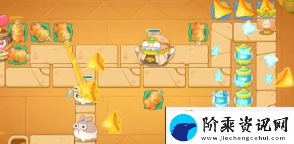 保卫萝卜4法老归来第12关通关攻略