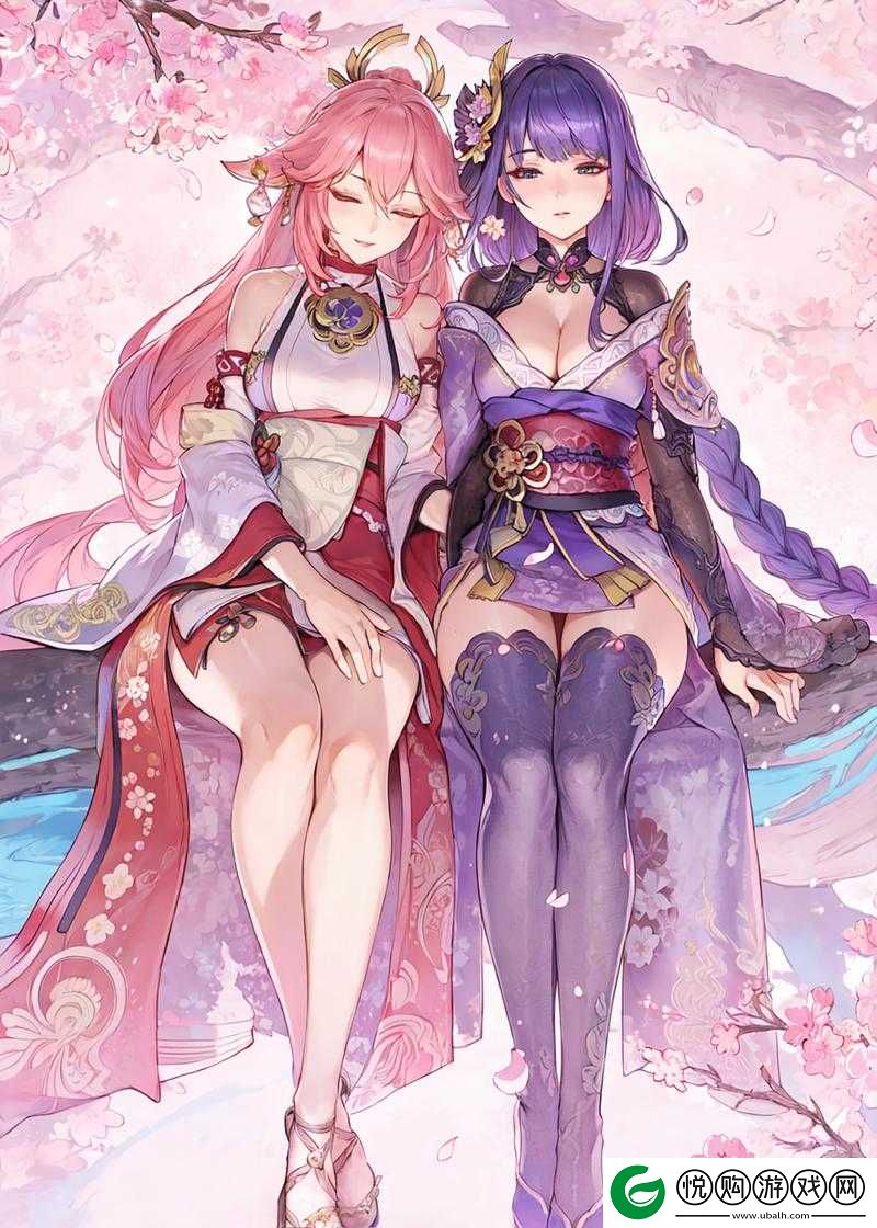 影和八重神子一起压榨的空