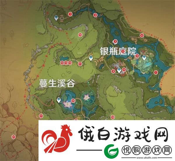 原神3.8琉形蜃境限时挑战位置汇总