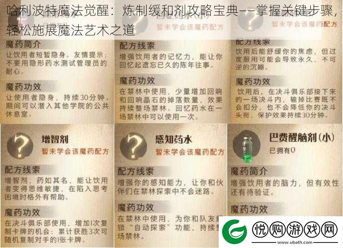 哈利波特魔法觉醒