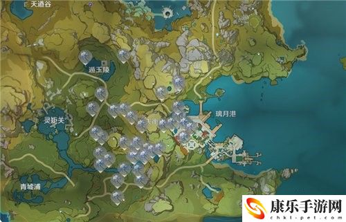 原神2.3琉璃百合位置介绍
