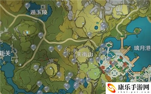 原神2.3琉璃百合位置分享