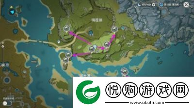 星球重启拉贡雪山钓鱼点位