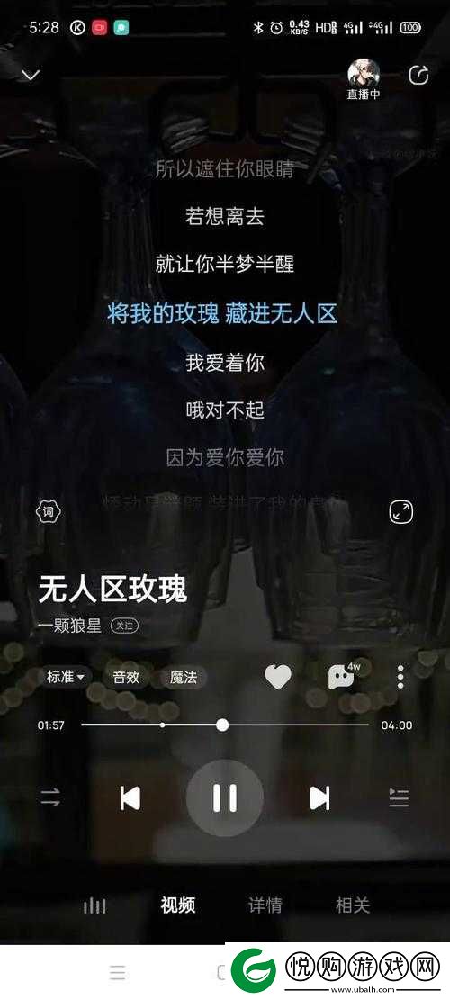 无人区玫瑰 MV 与一颗狼星