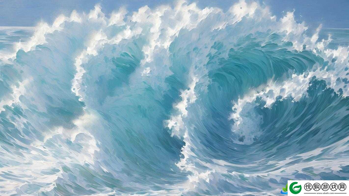浪花一阵接一阵地涌了过来