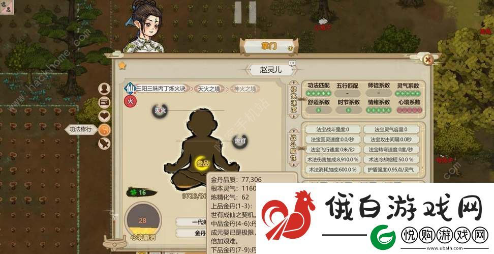 了不起的修仙模拟器结丹期灵气上限怎么提高-结丹期灵气上限提高方法