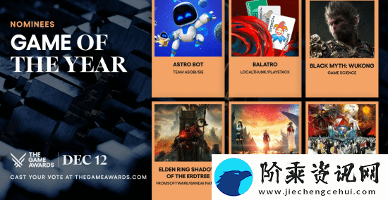 中国玩家最有参与感的一届TGA！年度游戏终极预测：你看好谁
