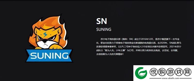 SN战队LPL夏季赛名单