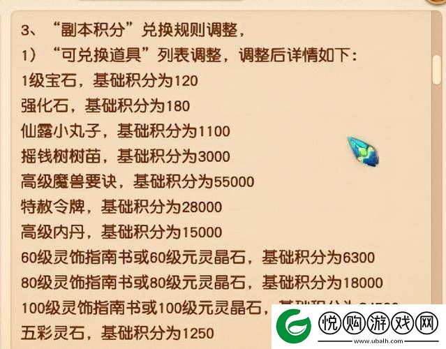 梦幻西游手游深度解析积分多样用途