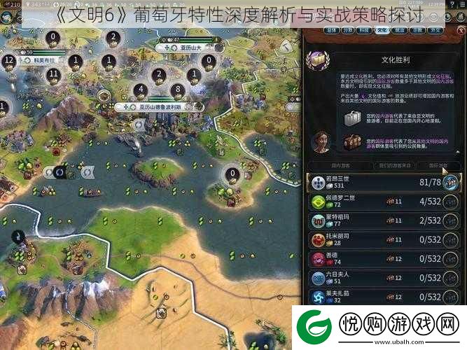 文明6葡萄牙特性深度解析与实战策略探讨